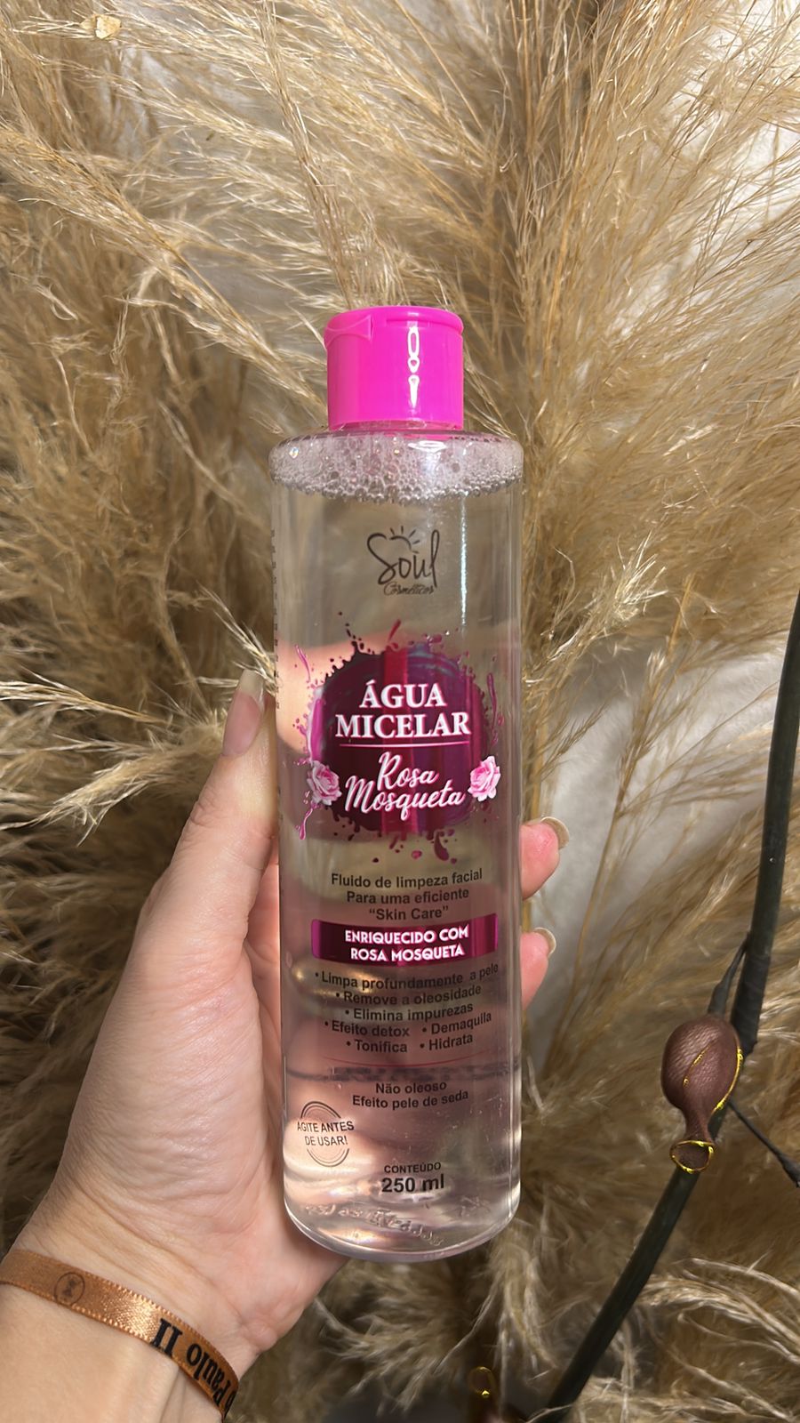 Água micelar 250 ml Soul