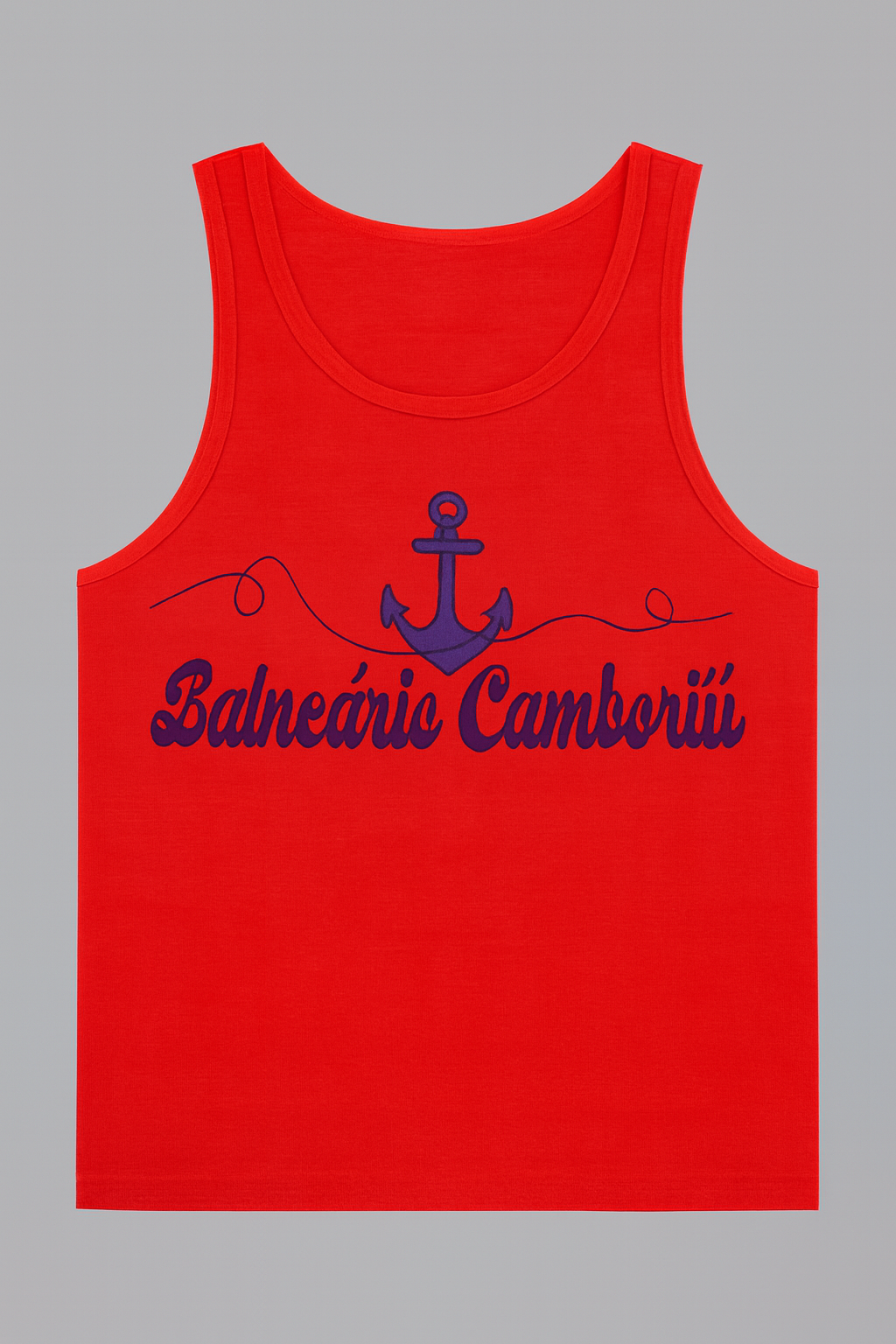 REGATA BASICA VERMELHA BALNEARIO CAMBORIÚ
